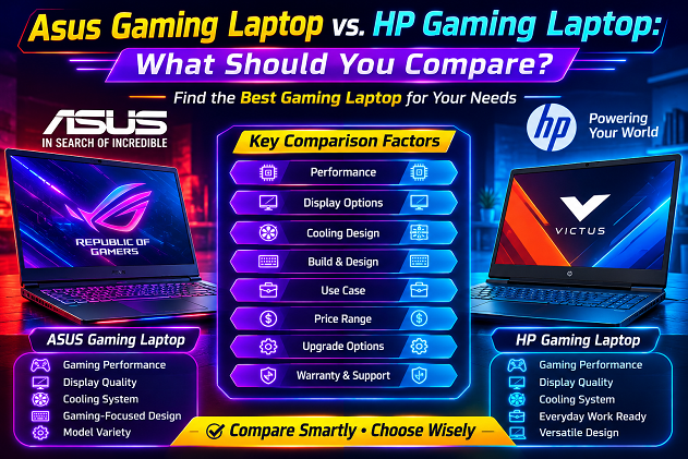 Asus Gaming Laptop vs. HP Gaming Laptop