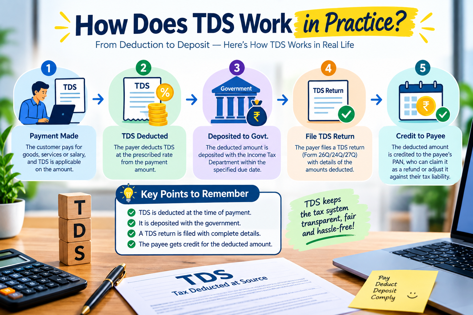 How Does TDS Work in Practice